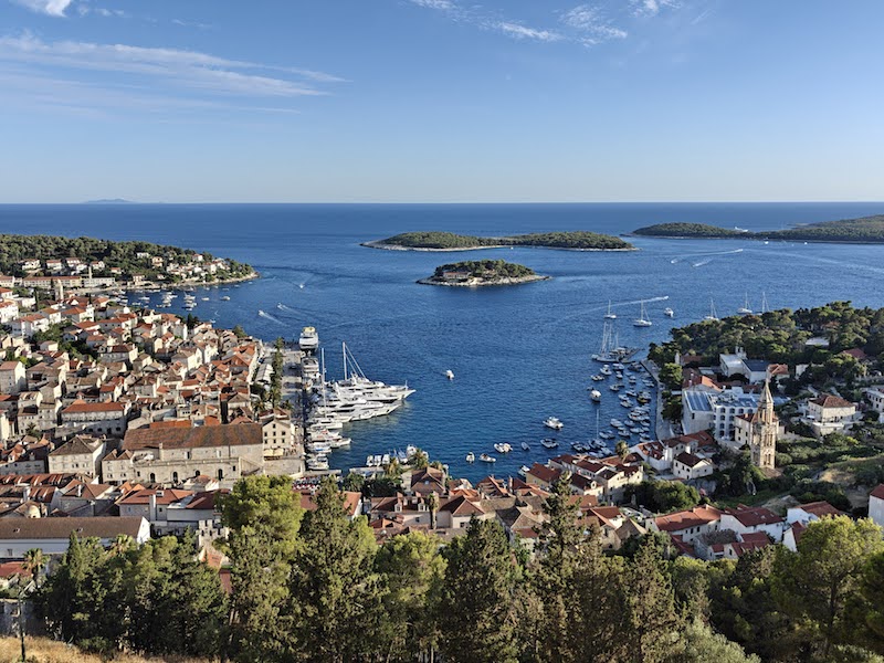 Hvar, a ilha do sol na Croácia