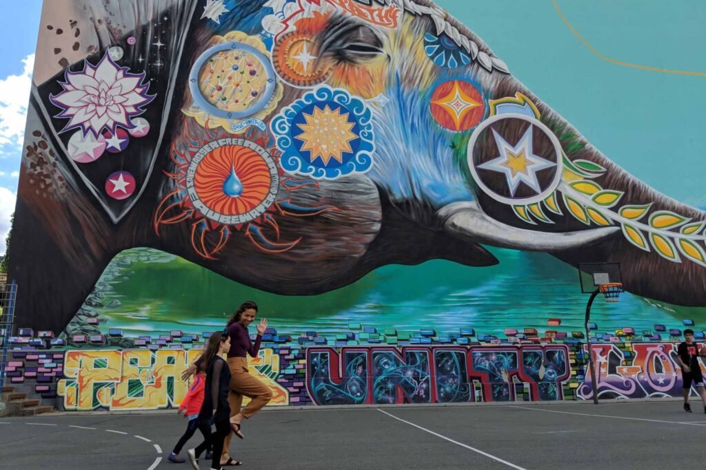 Mural  Elefante em Berlim