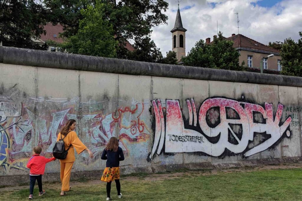 O muro de Berlim original